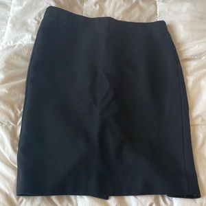 Black pencil skirt